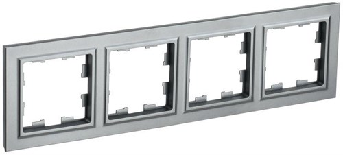 Рамка 4-м BRITE РУ-4-БрС сталь IEK BR-M42-K46 1647564 - фото 16744707