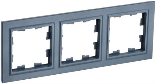 Рамка 3-м BRITE РУ-3-БрМ маренго IEK BR-M32-K35 1617337 - фото 16744760