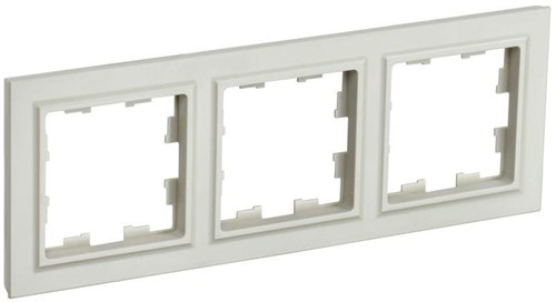Рамка 3-м BRITE РУ-3-БрКр беж. IEK BR-M32-K10 1617336 - фото 16744767