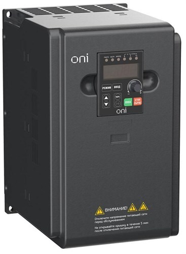 Преобразователь частоты A150 380В 3ф 5.5кВт 13А встроенный торм. модуль ONI A150-33-55NT 1383640 - фото 16745260
