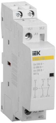 Контактор модульный КМ20-11М AC IEK MKK11-20-11 1330820 - фото 16745294
