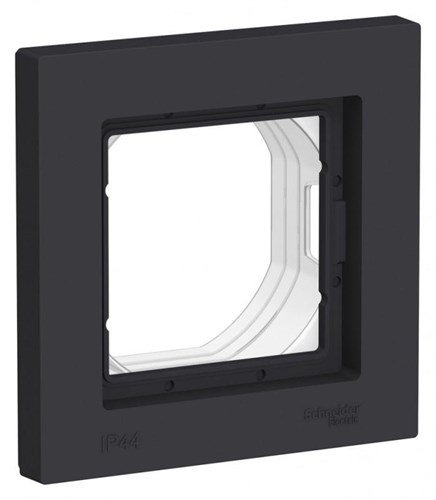 Рамка 1-м AtlasDesign Aqua IP44 карбон SE ATN441001 1324374 - фото 16745311