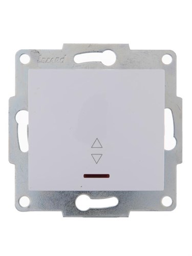 Переключатель проходной 1-кл. 1п СП Karina 10А IP20 с подсветкой механизм бел. LEZARD 707-0288-114 551426 - фото 16745474