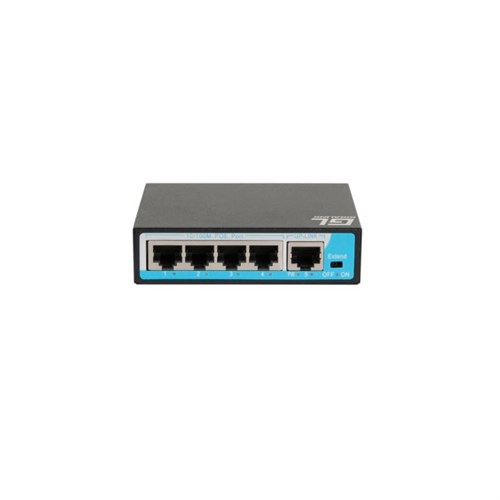 Коммутатор неуправляемый 4 PoE (802.3af) порта 10/100Мбит/с до 250 метров cat6 1Upl 60W GIGALINK GL-SW-F005-04P 549645 - фото 16745489