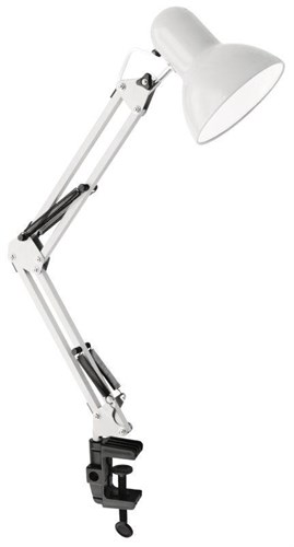 Светильник настольный UF-312P С01 230В 60Вт струбцина бел. Ultraflash 12894 465965 - фото 16745921