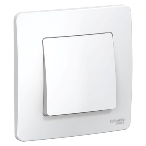 Выключатель 1-кл. СП Blanca 6А IP20 (сх. 1) 250В бел. SE BLNVS006101 1210246 - фото 16745969