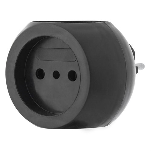 Разветвитель 3-м 6А IP20 Шар 220В черн. Rexant 11-1063-1 438752 - фото 16746066