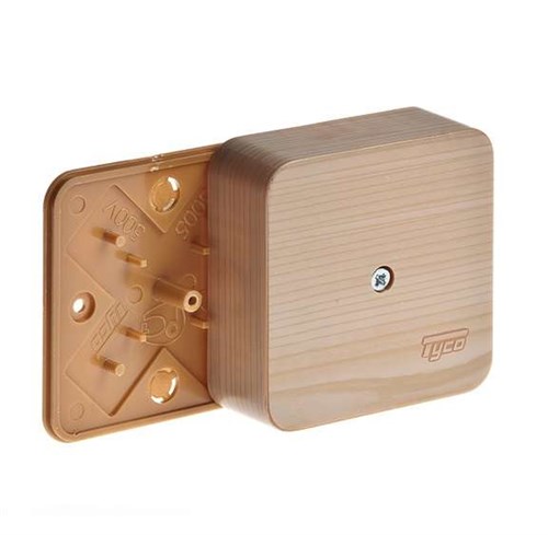 Коробка распределительная ОП 79х79х32мм IP40 сосна (светл. основа) Ruvinil 65004-27М 274528 - фото 16746426