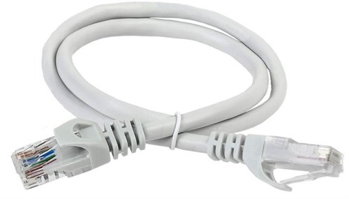 Патч-корд кат.5E UTP 1м сер. ITK PC01-C5EU-1M 292396 - фото 16746468