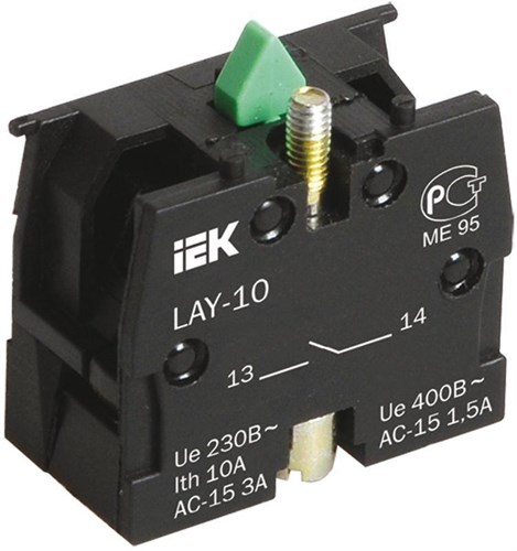 Блок контактный 1з для LAY5 IEK BDK21 250705 - фото 16746687