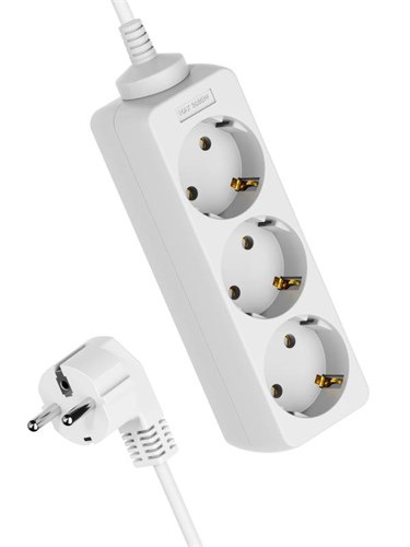 Удлинитель 3х3м с заземл. 16А IP20 ПВС 3х1 КОСМОС YKsm3m-3g-Z(K) 241655 - фото 16746720