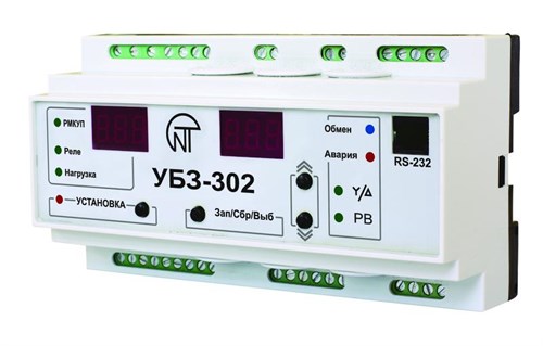 Блок защиты универсальный УБЗ-302 НовАтек-Электро 3425603302 150226 - фото 16746731