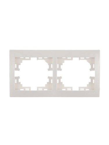 Рамка 2-м Mira горизонт. бел. LEZARD 701-0200-147 193078 - фото 16746868
