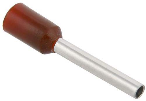 Наконечник НШВИ 1.0-12 темн. красн. (уп.100шт) IEK UGN10-001-03-12 38427 - фото 16746982