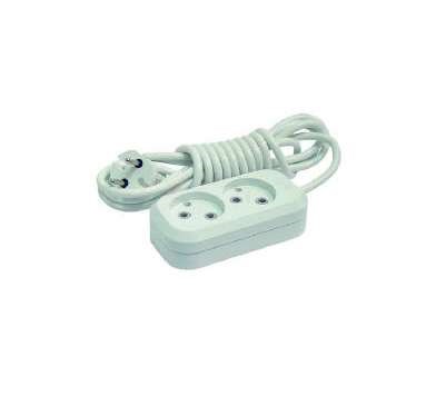 Удлинитель 2х2м без заземл. 10А IP20 Makel MGP102 4906 - фото 16747241