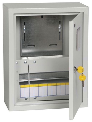 Корпус металлический ЩУРн-1/12 (395х310х165мм) IP31 TITAN IEK MKM25-N-12-31-ZO 43412 - фото 16747254