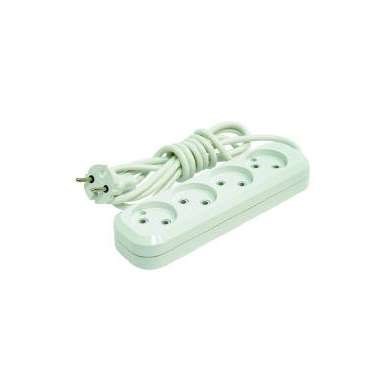 Удлинитель 4х2м без заземл. 10А IP20 Makel MGP142 55943 - фото 16747314