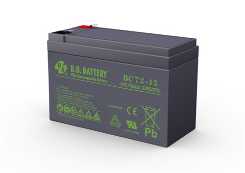Аккумулятор 12В 7.2А.ч BC 7.2-12 B.B. Battery 1906645 - фото 16747542