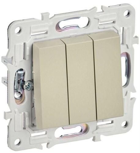 Выключатель 3-кл. SKANDY 10А SK-V11B беж. IEK SK-V30-0-10-K10 1835566 - фото 16747562