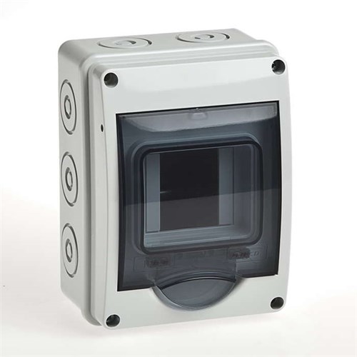 Щиток ОП Тусо 3мод. IP65 с верт. двер. 160х120х93мм Ruvinil 69003 101765 - фото 16747654