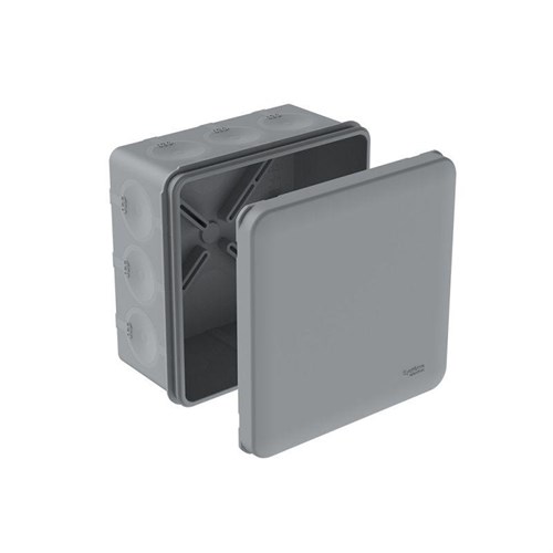 Коробка распределительная MultiBox IP66 100х100х50 DIY (со стикером) сер. SE IMT351981 1816828 - фото 16748108