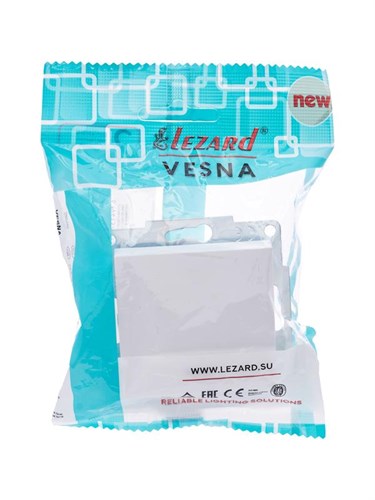 Выключатель 1-кл. СП Vesna с индикацией механизм бел. LEZARD 742-0288-111 1633823 - фото 16748675