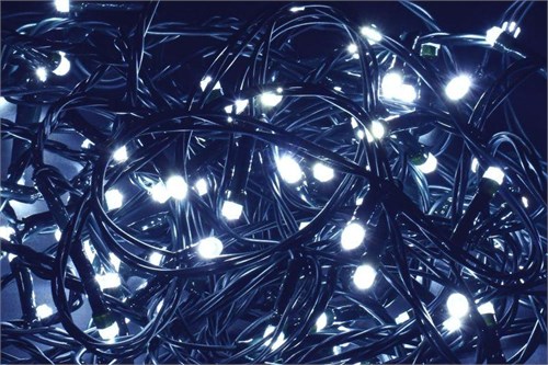 Гирлянда "Нить" 5м 50LED бел. IP20 провод зел. 230В с контроллером 8 режимов IEK LGDB110-2-050-05-G-S-20 1647667 - фото 16748749