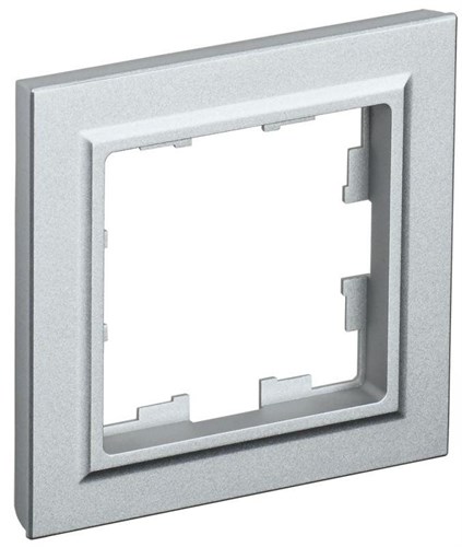 Рамка 1-м BRITE РУ-1-БрА алюм. IEK BR-M12-K47 1617304 - фото 16748821
