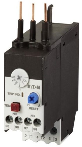 Реле перегрузки 1НЗ+1НО 1.6...2.4А для контакторов DILMT7…12 T12-2.4 EATON 190936 1292971 - фото 16749431