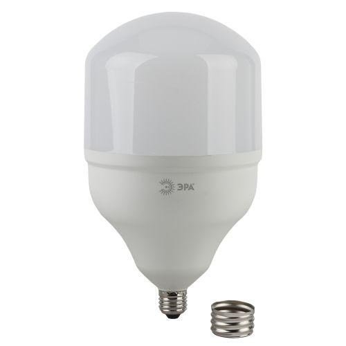 Лампа светодиодная высокомощная STD LED POWER T160-65W-6500-E27/E40 65Вт T160 колокол 6500К холод. бел. E27/E40 (переходник в компл.) 5200лм Эра Б0027924 1231367 - фото 16749573