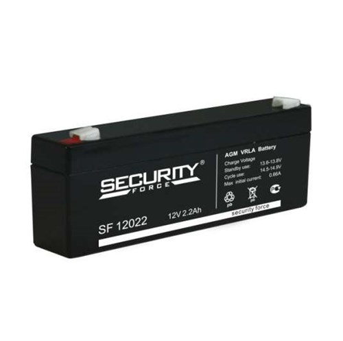 Аккумулятор ОПС 12В 2.2А.ч Security Force SF 12022 509783 - фото 16749800