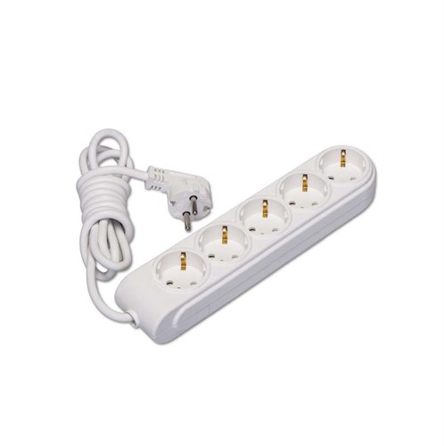 Удлинитель 5х7м с заземл. 16А IP20 защ. шторки Makel N5210073 506845 - фото 16749828