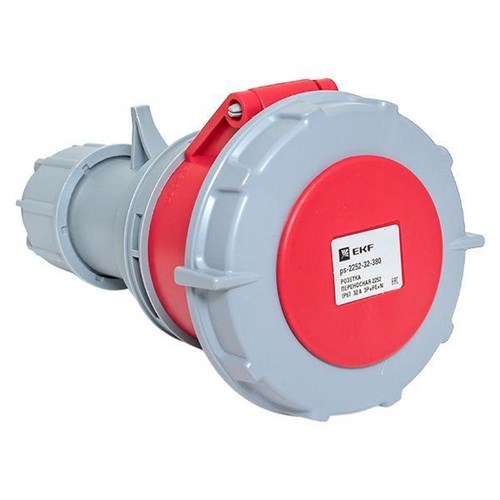 Розетка переносная 2252 3Р+РЕ+N 32А 380В IP67 PROxima EKF ps-2252-32-380 477532 - фото 16749906