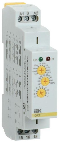 Реле времени многофункц. ORT 1 контакт 12-240В AC/DC IEK ORT-M1-ACDC12-240V 463851 - фото 16749976