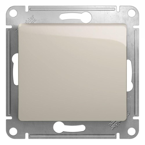 Выключатель 1-кл. СП Glossa 10А IP20 (сх. 1) 10AX механизм молочн. SE GSL000911 454396 - фото 16750037
