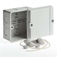 Коробка ОП Тусо распаячная 98х98х60мм сер. IP65 Ruvinil 67048 338576 - фото 16750385