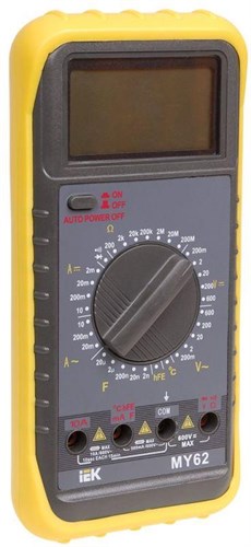 Мультиметр цифровой Professional MY62I IEK TMD-5S-062 278499 - фото 16750436