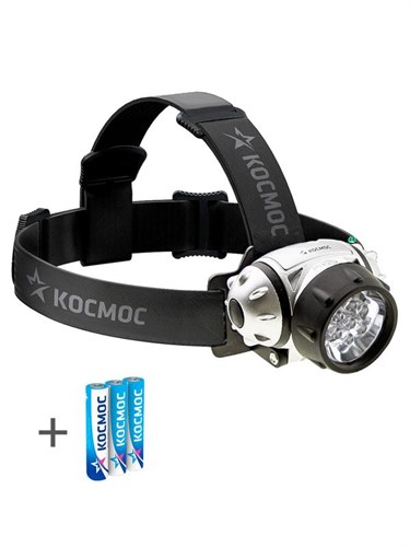 Фонарь налобный H7LED 7LED 3хAAA/R03 КОСМОС KOC-H7-LED 277361 - фото 16750441