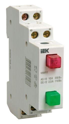 Кнопка управления модульная КМУ 11 IEK MBD10-11-K51 149687 - фото 16750802