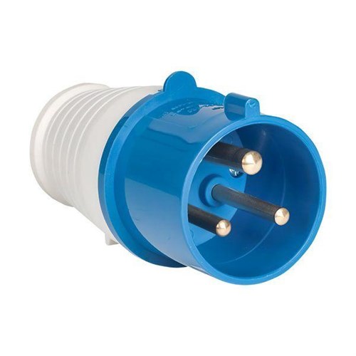 Вилка переносная 023 32А 2P+PE 220В IP44 EKF ps-023-32-220 126628 - фото 16751074