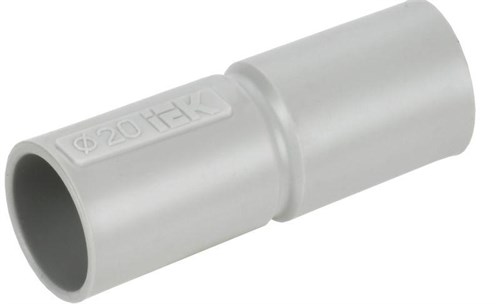 Муфта соединительная для жестких труб d20 GIG-20 IEK CTA10D-GIG20-K41-100 84395 - фото 16751424