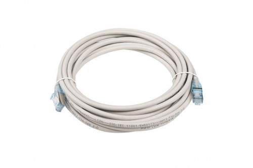 Патч-корд PC-LPM-STP-RJ45-RJ45-C6-5M-LSZH-GY F/UTP экран. кат.6 LSZH 5м сер. Hyperline 42377 1200823 - фото 16751452