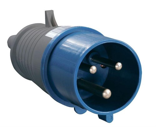Вилка эл. каб. 32А 2P+PE 220В IP44 ССИ-023 IEK PSR01-032-3 33963 - фото 16751471