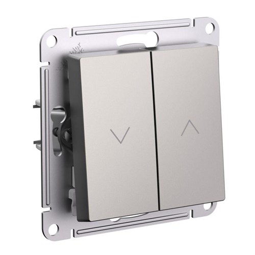 Выключатель для жалюзи 2-кл. AtlasDesign 10А механизм шампань SE ATN000519 1742094 - фото 16751567
