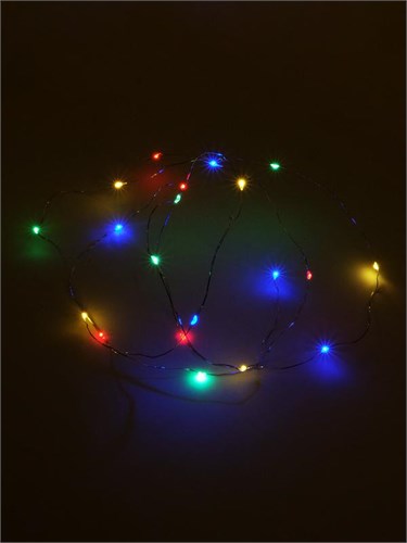 Гирлянда "Нить" LDM020M-BO 20RGB минидиодов 1.9м IP20 SHLights 4690601042125 1899274 - фото 16751977