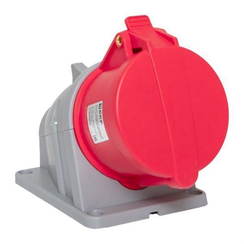 Розетка стационарная наружная 125 3Р+РЕ+N 32А 380В IP44 PROxima EKF ps-125-32-380-PRO 1816482 - фото 16752102