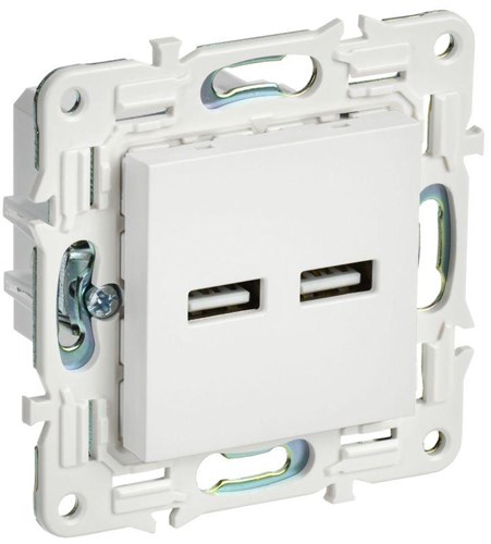 Розетка USB A+A 3.1А SKANDY SK-R15W арктич. бел. IEK SK-U21-D31-K01 1835866 - фото 16752162