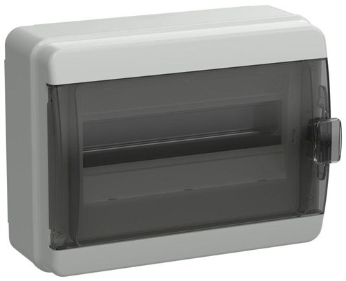 Корпус пластиковый КМПн-12 IP65 черн. прозр. дверь TEKFOR IEK TF5-KP72-N-12-65-K03-K02 1791995 - фото 16752310