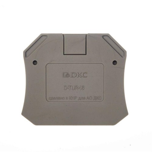 Изолятор торцевой для клемм TUR-16 DKC D-TUR-16 1754557 - фото 16752487