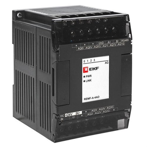 Модуль аналогового вывода REMF 4 PRO-Logic EKF REMF-A-4AO 1657578 - фото 16752721
